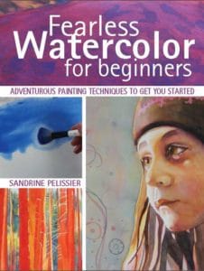 fearless watercolor for beginners by North Vancouver artist Sandrine Pelissier