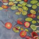 lily pads original painting