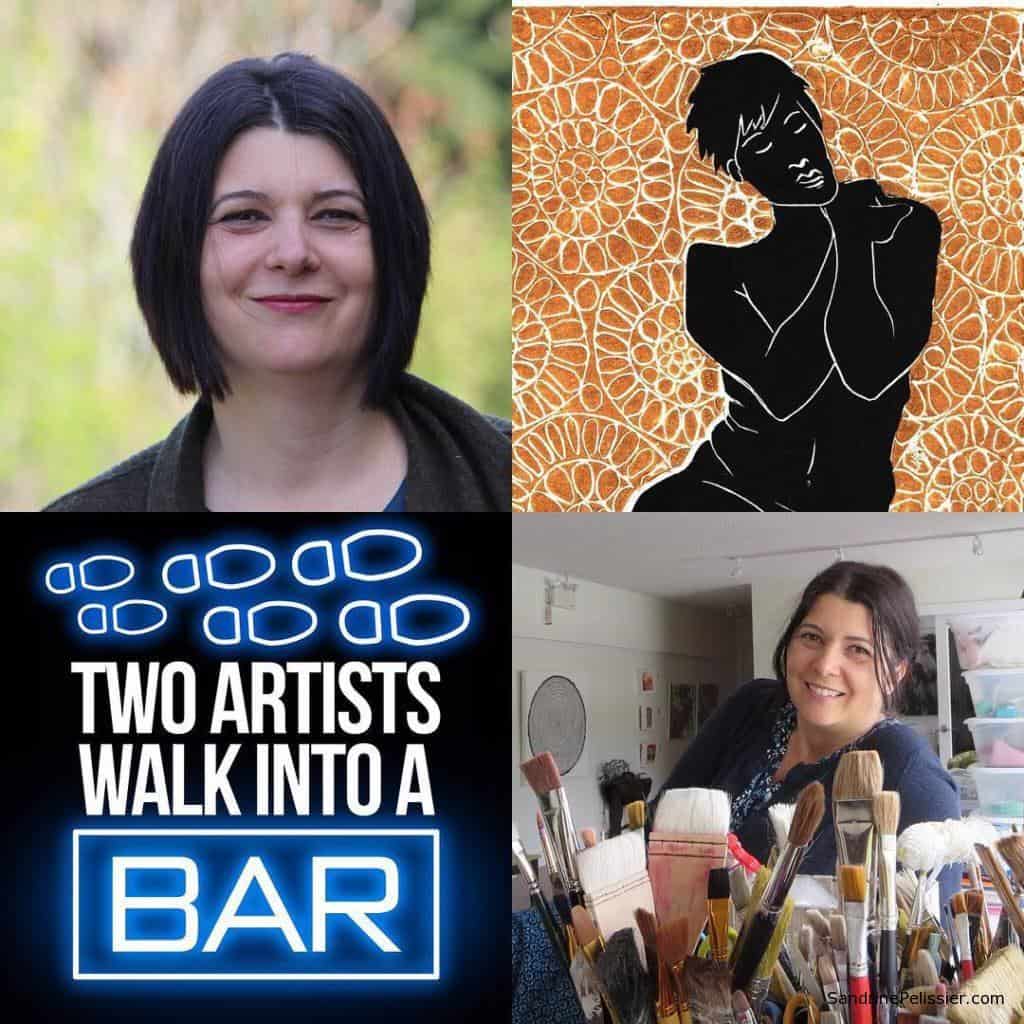 2 artists walk into a bar podcast