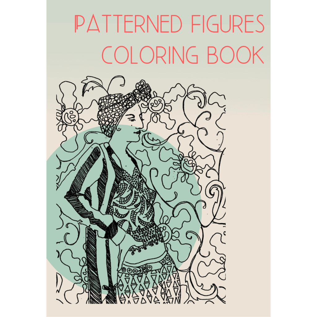 Patterned illustrations book PDF download 5$