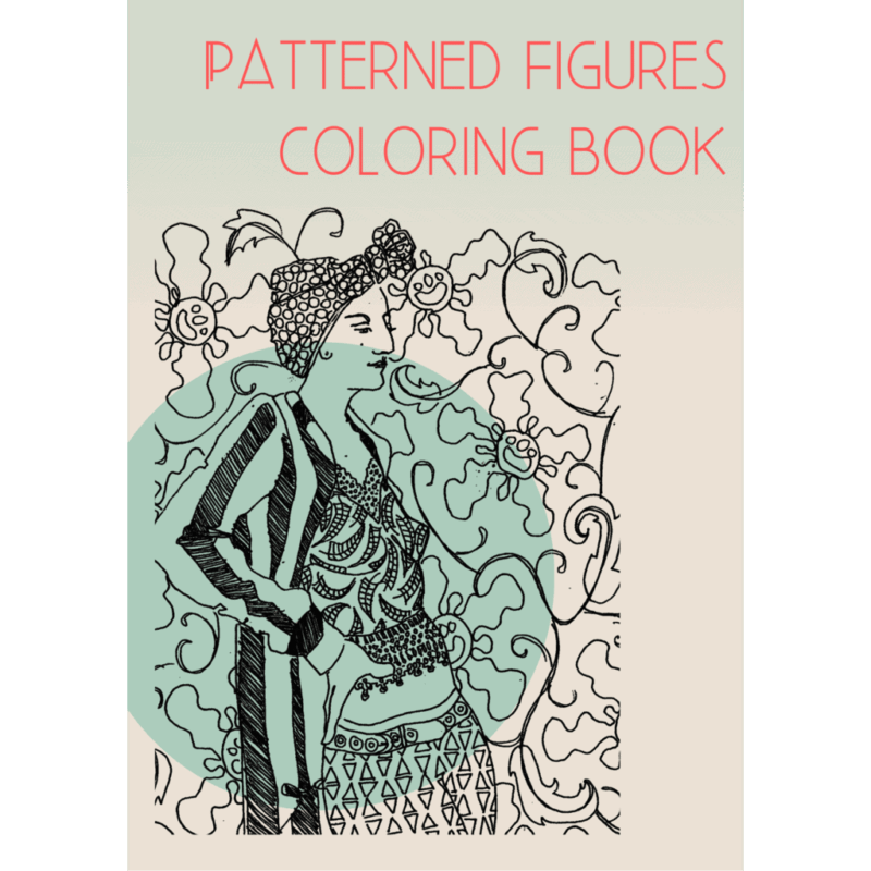Patterned illustrations book PDF download 5$