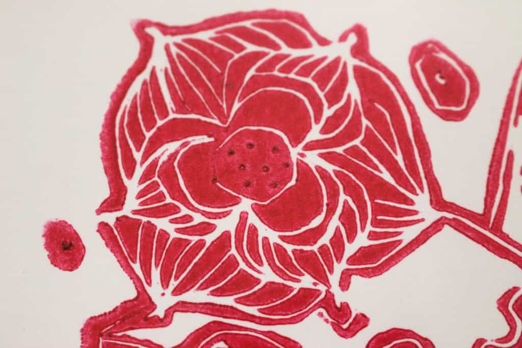 Mother's Day : Flower print open edition in pink - Image 4