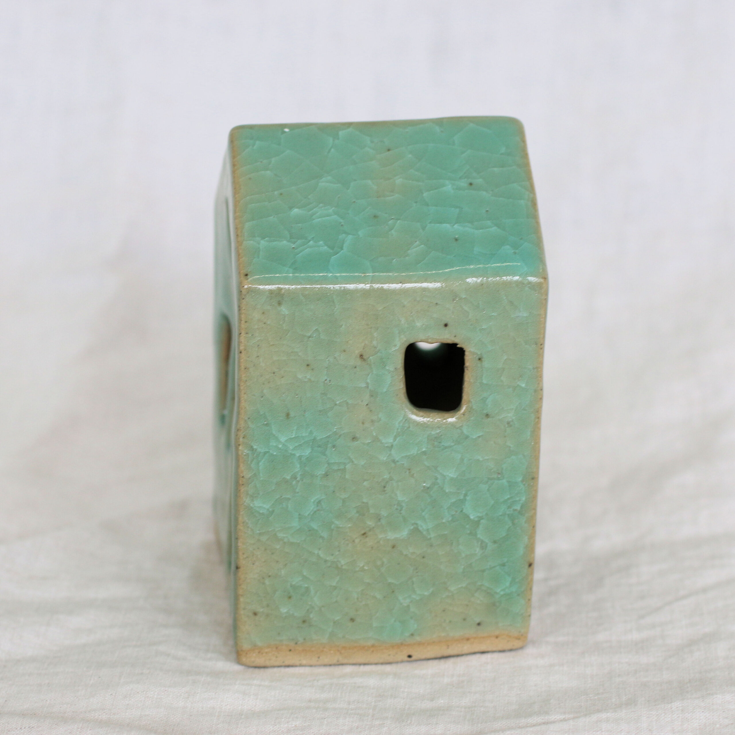 The Ceramic House Tea Light holder- Assorted Colours - Image 5