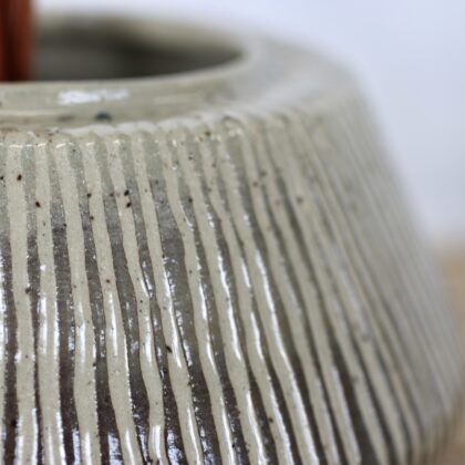 The Woodland Carved Wide Vase