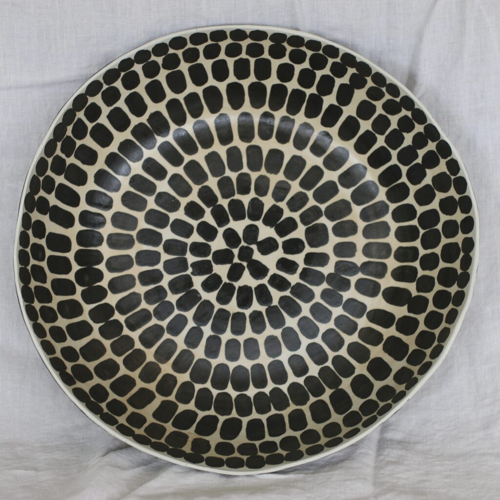 The Organic Patterned Serving Bowl