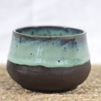 The Organic Teardrop Tumbler In Coffee Clay