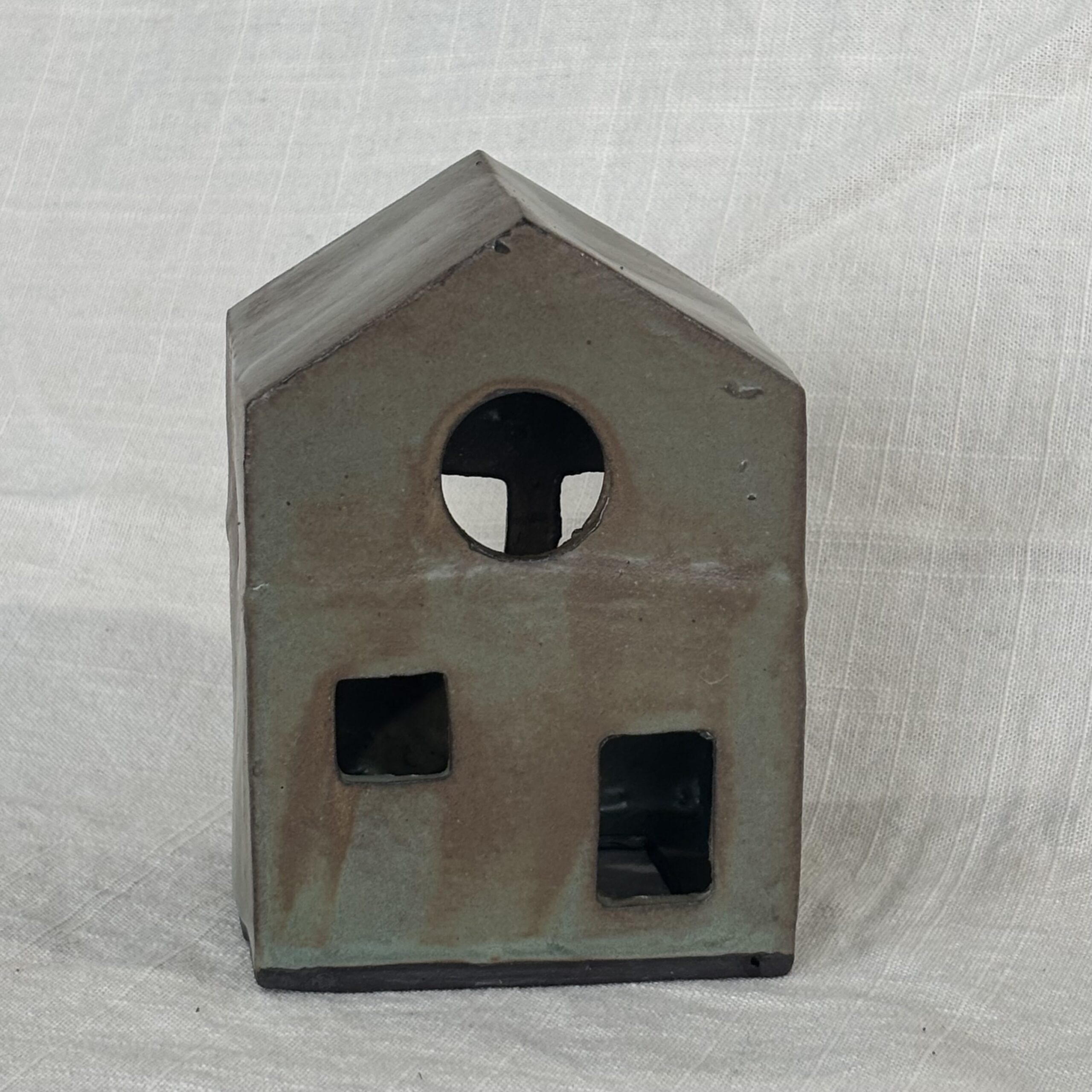 The Ceramic House Tea Light holder- Assorted Colours - Image 16