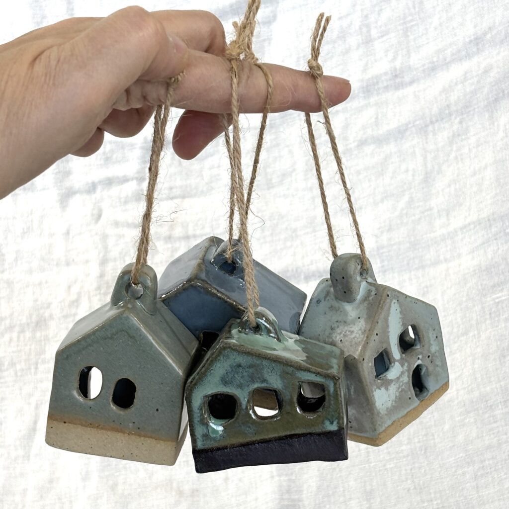 The Petite Ceramic House Ornament