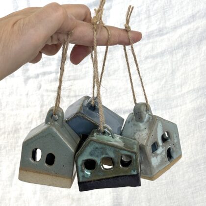 The Petite Ceramic House Ornament