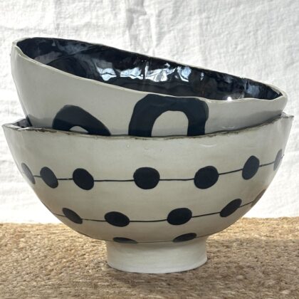 The Graphic Contrast Statement Bowl