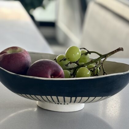 The Graphic Oval Serving Dish