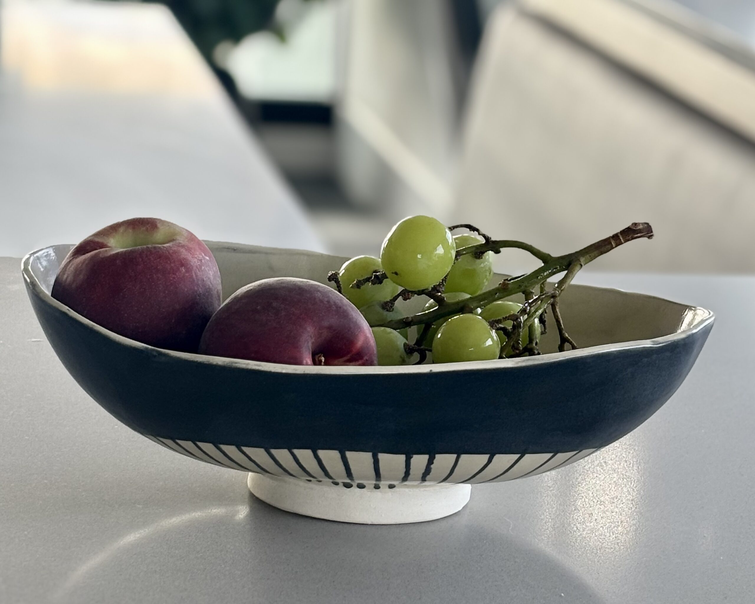 The Graphic Oval Serving Dish